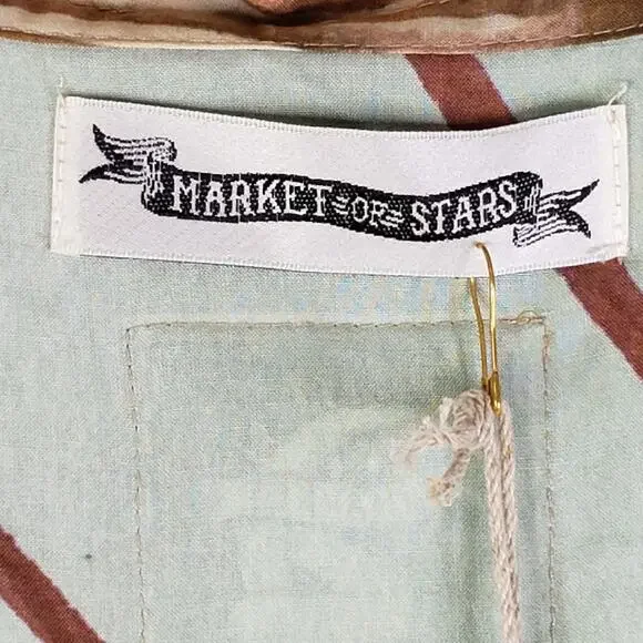 Market of Stars Pixie Duster Cropped Kimono Radiate Love New OS Sunrise - Picture 10 of 14